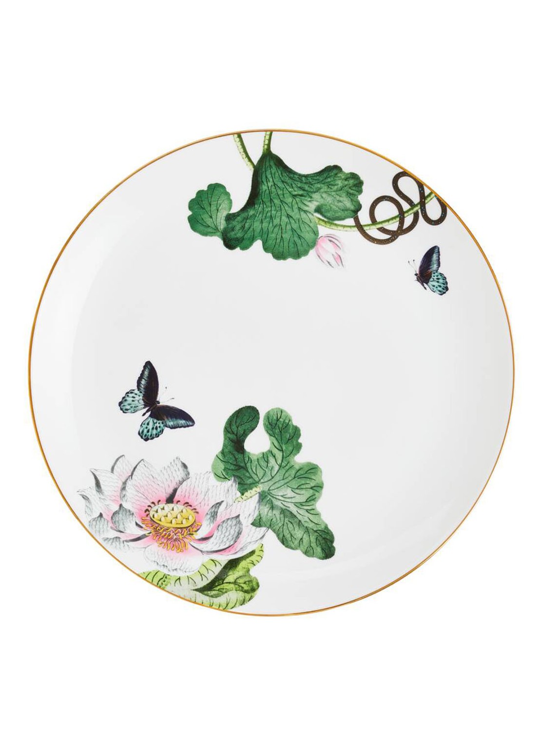 Wedgwood Waterlily dinerbord 27 cm - detail 6 wit