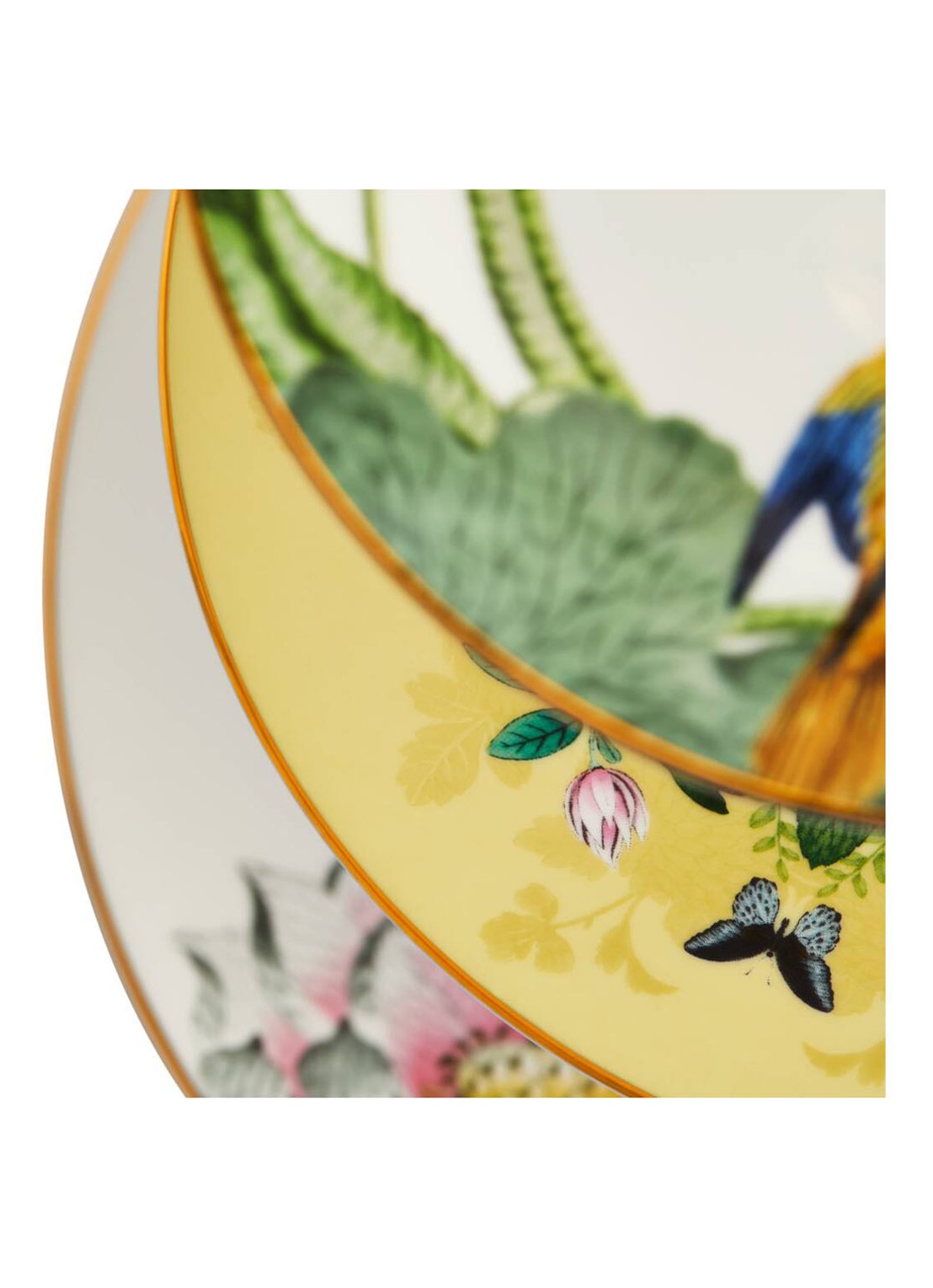 Wedgwood Waterlily etagère 34 cm - detail 2 wit