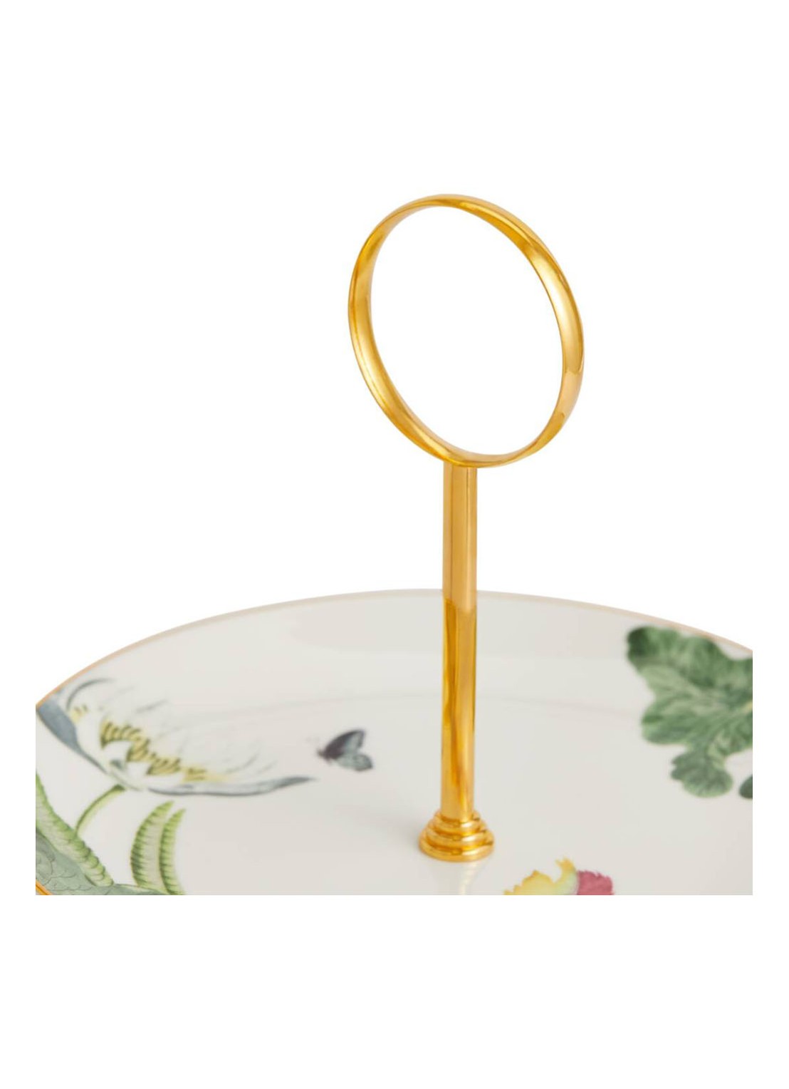 Wedgwood Waterlily etagère 34 cm - detail 3 wit