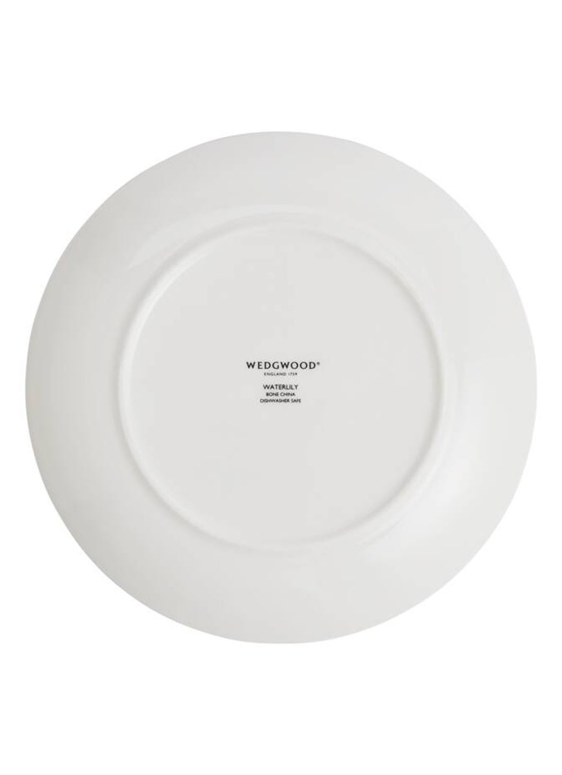 Wedgwood Waterlily ontbijtbord 17 cm - detail 4 groen