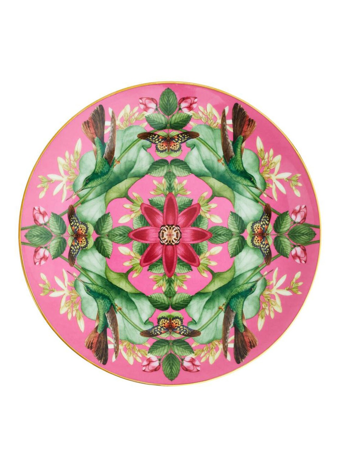 Wedgwood Wonderlust Lotus ontbijtbord 20 cm - detail 5 oudroze