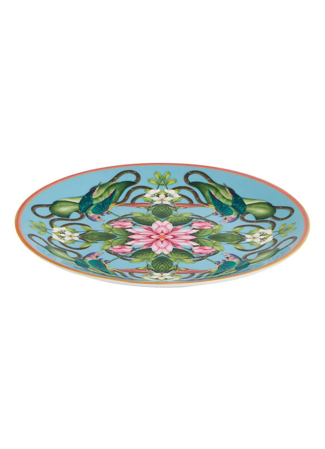 Wedgwood Wonderlust Menagerie ontbijtbord 20 cm - voorkant 4 multicolor