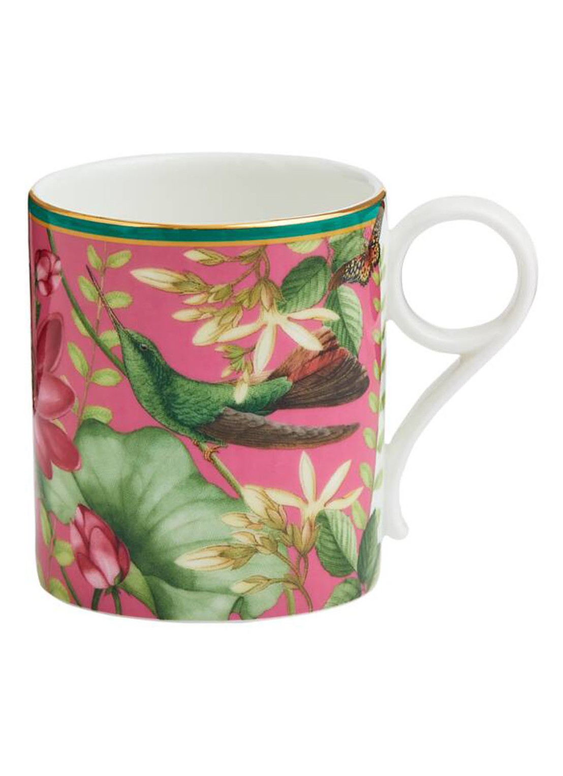 Wedgwood Wonderlust Pink Lotus S mok 20 cl - voorkant 4 multicolor