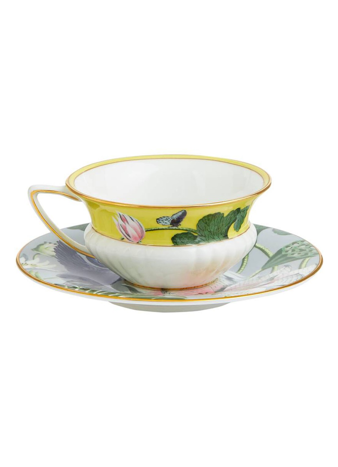 Wedgwood Wonderlust Waterlily kop en schotel 10 cl - detail 4 multicolor