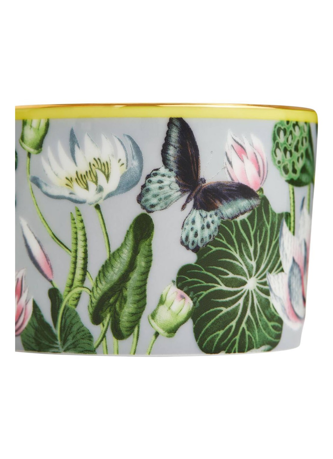 Wedgwood Wonderlust Waterlily kop en schotel 15 cl - detail 4 lichtgroen