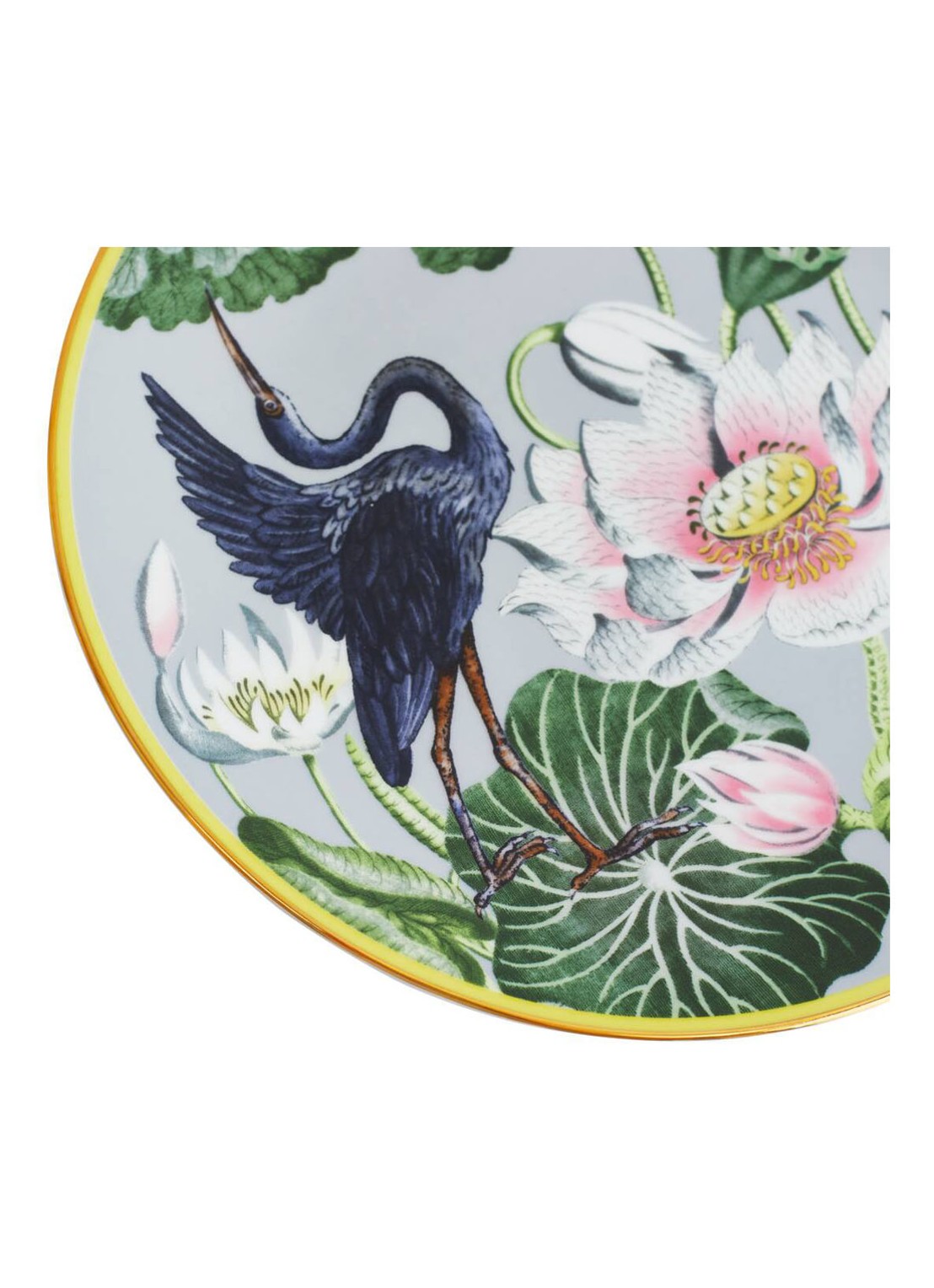 Wedgwood Wonderlust Waterlily ontbijtbord 20 cm  - voorkant 3 multicolor