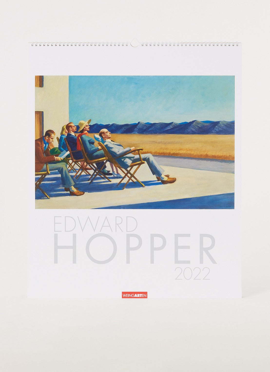 Weingarten Edward Hopper kalender 2022 - voorkant 2 multicolor