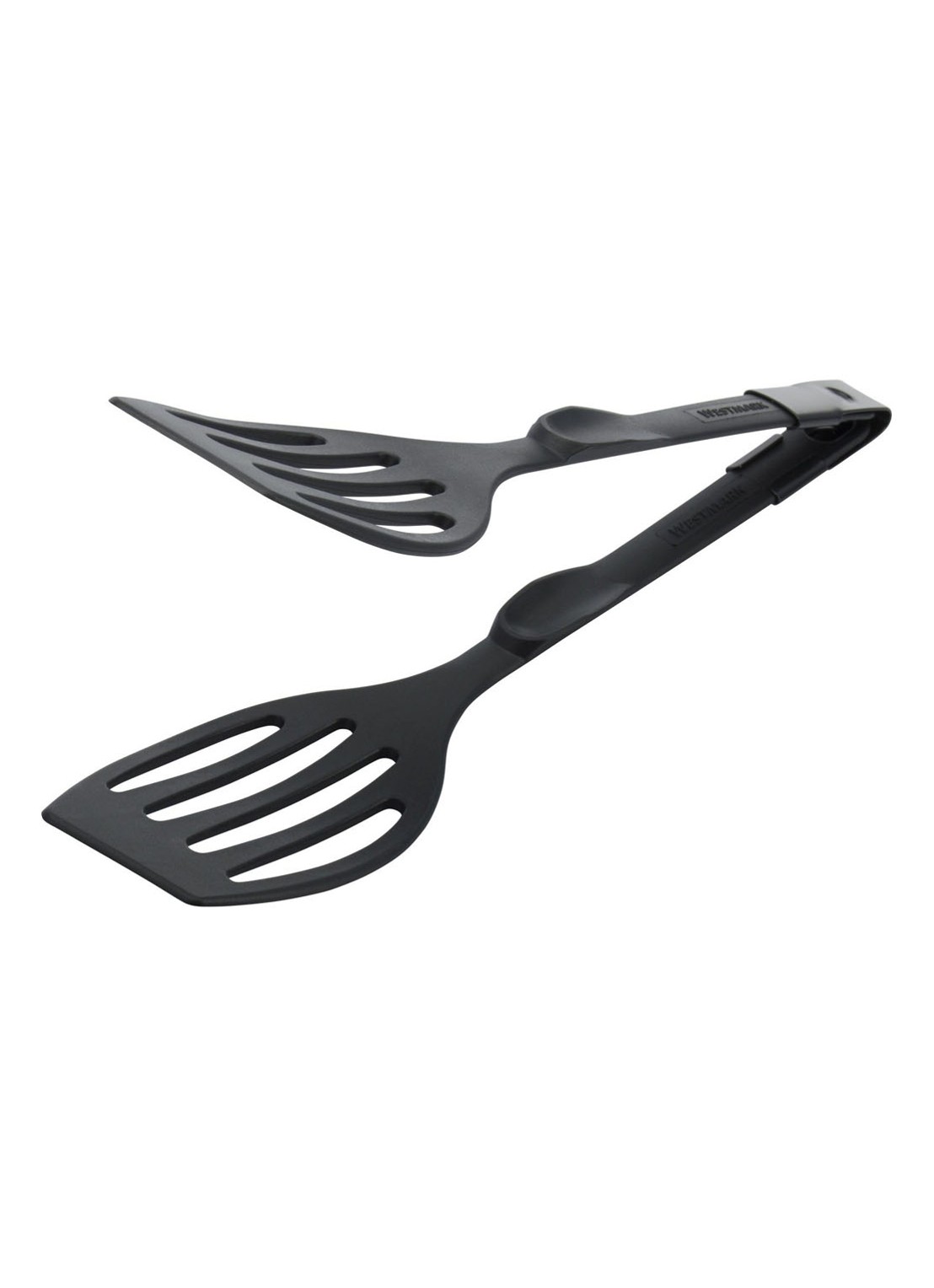 Westmark Duetto-Flonal bak- en serveertang  - voorkant 3 zwart