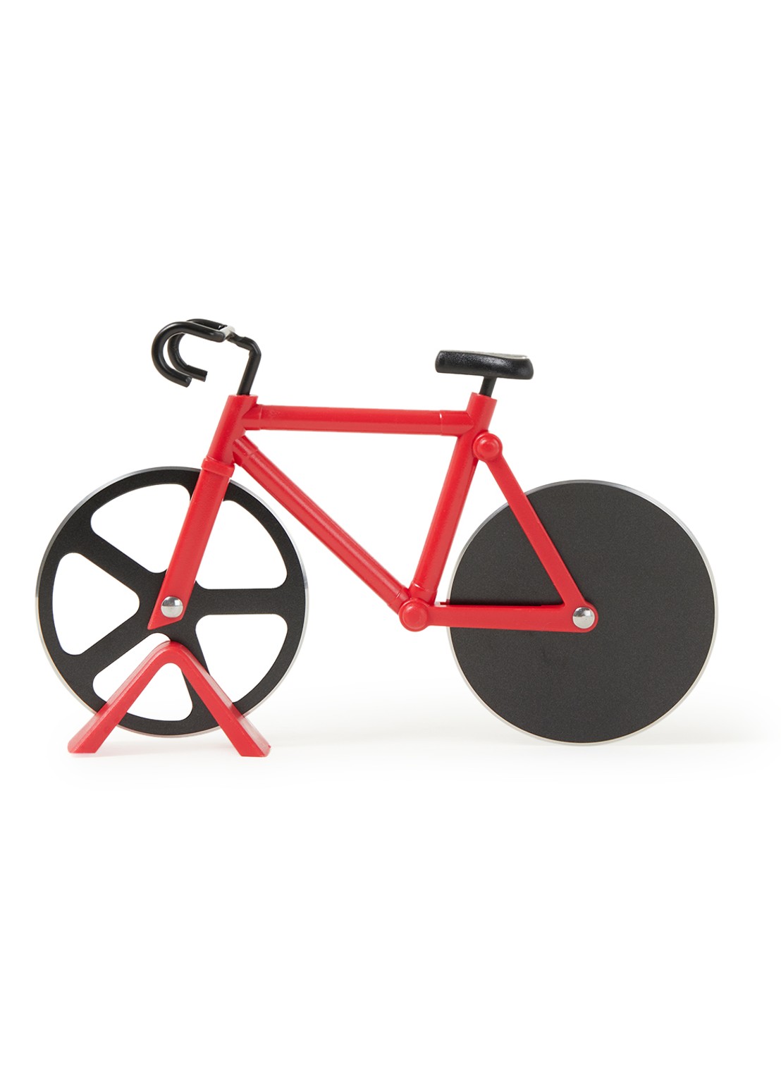 Westmark Fuentez pizzasnijder 19 cm - voorkant steenrood