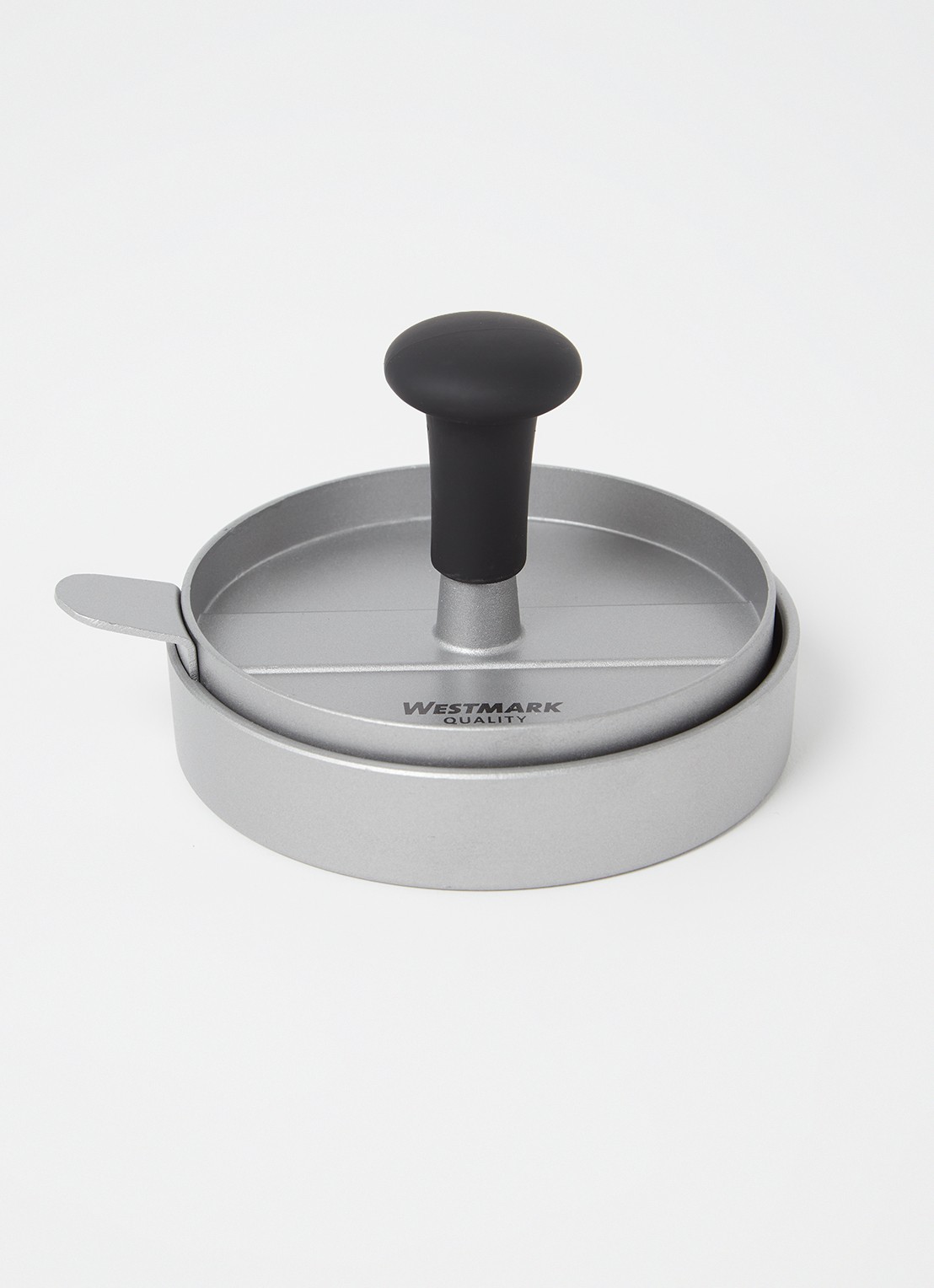 Westmark Hamburgerpers 11 cm - voorkant 2 zilver
