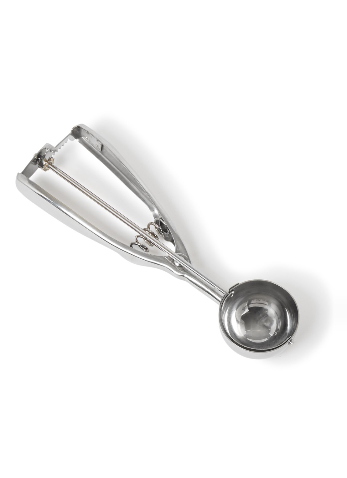 Westmark Ijsschep 5 cm - voorkant zilver