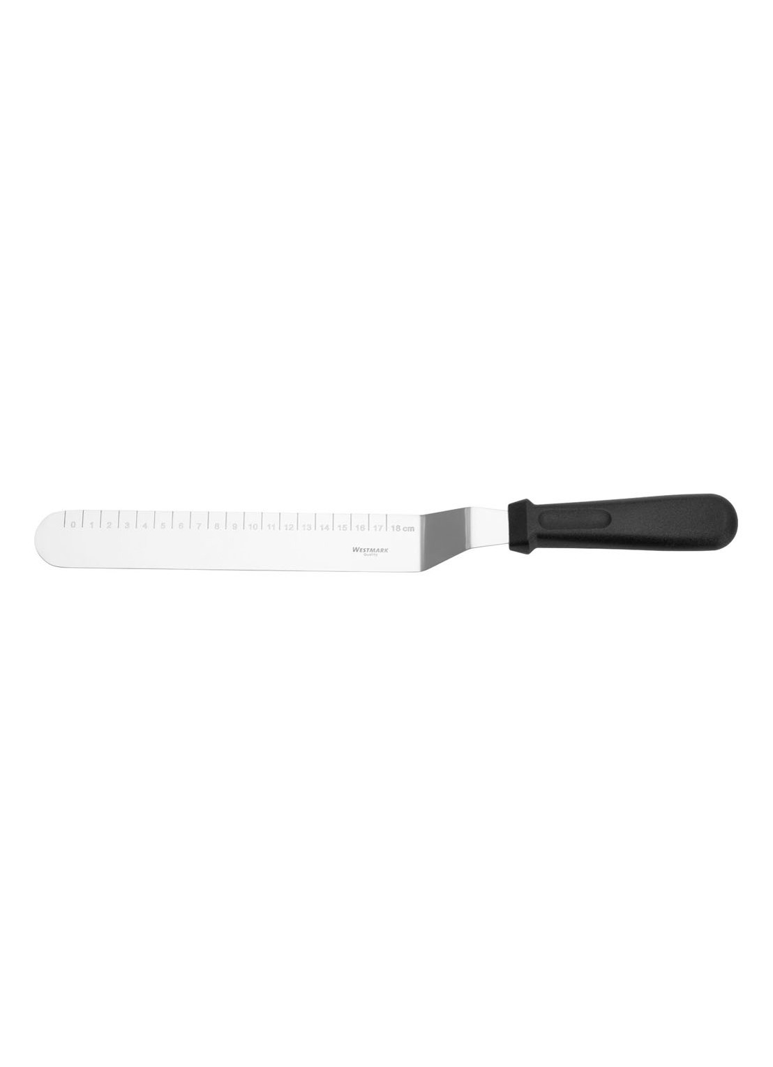 Westmark Paletmes met hoek 18 cm - detail 5 zilver