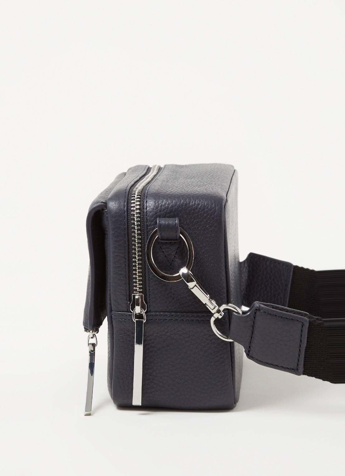 Whistles Bibi crossbodytas van leer - detail 2 royalblauw