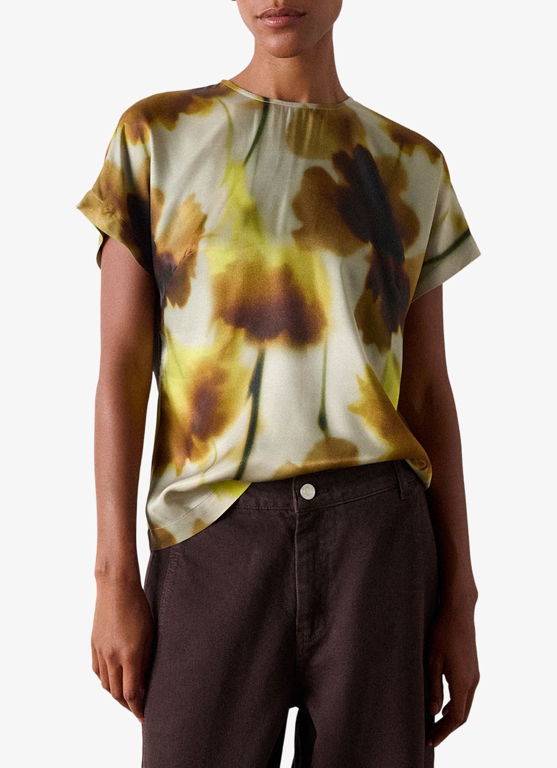 Whistles Blouse met bloemenprint - detail 3 multicolor