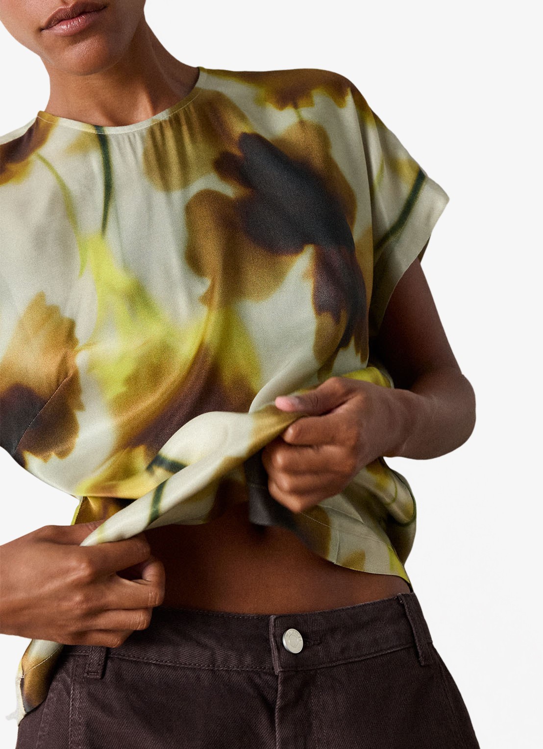 Whistles Blouse met bloemenprint - detail 4 multicolor