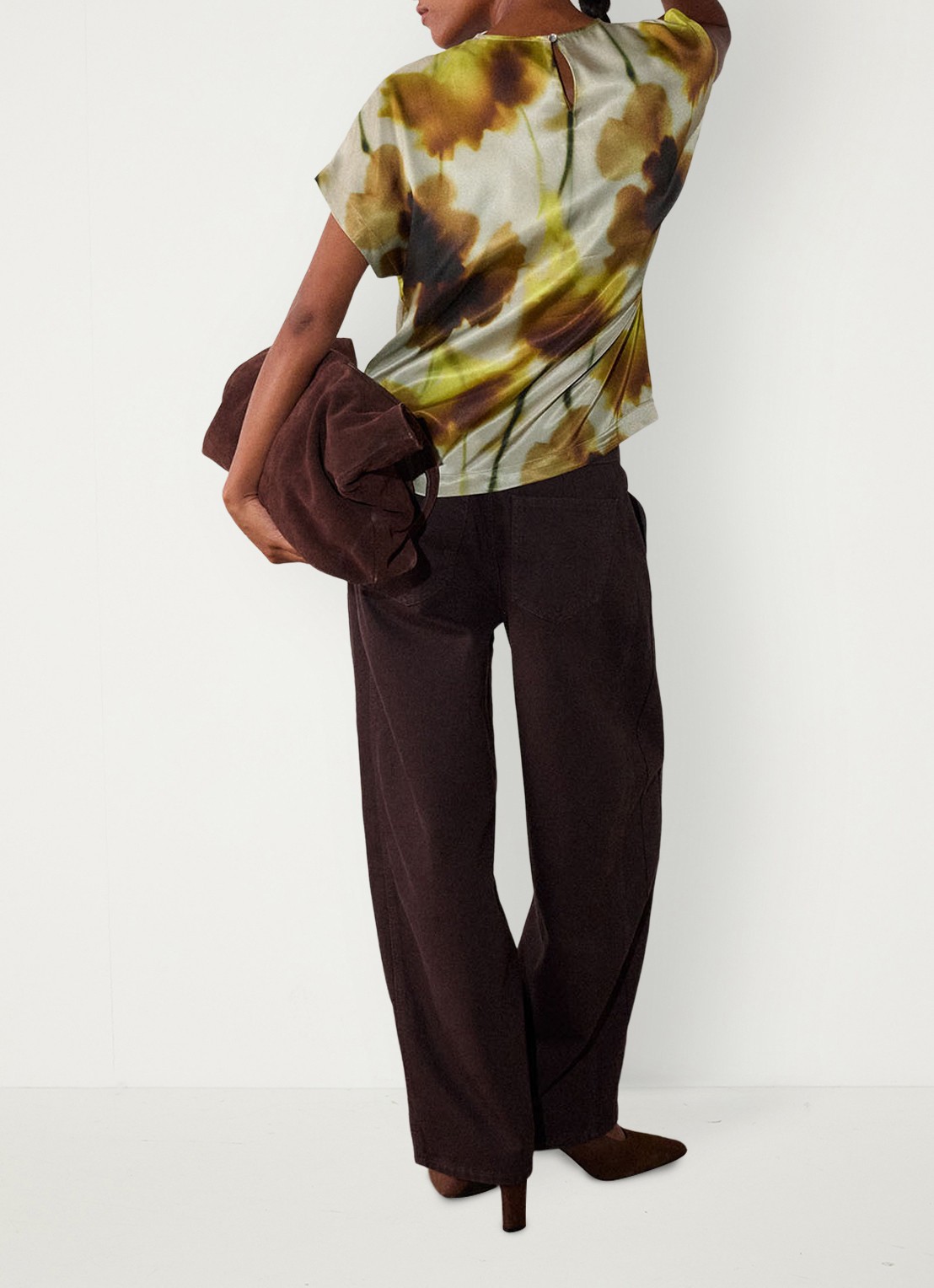 Whistles Blouse met bloemenprint - voorkant 2 multicolor
