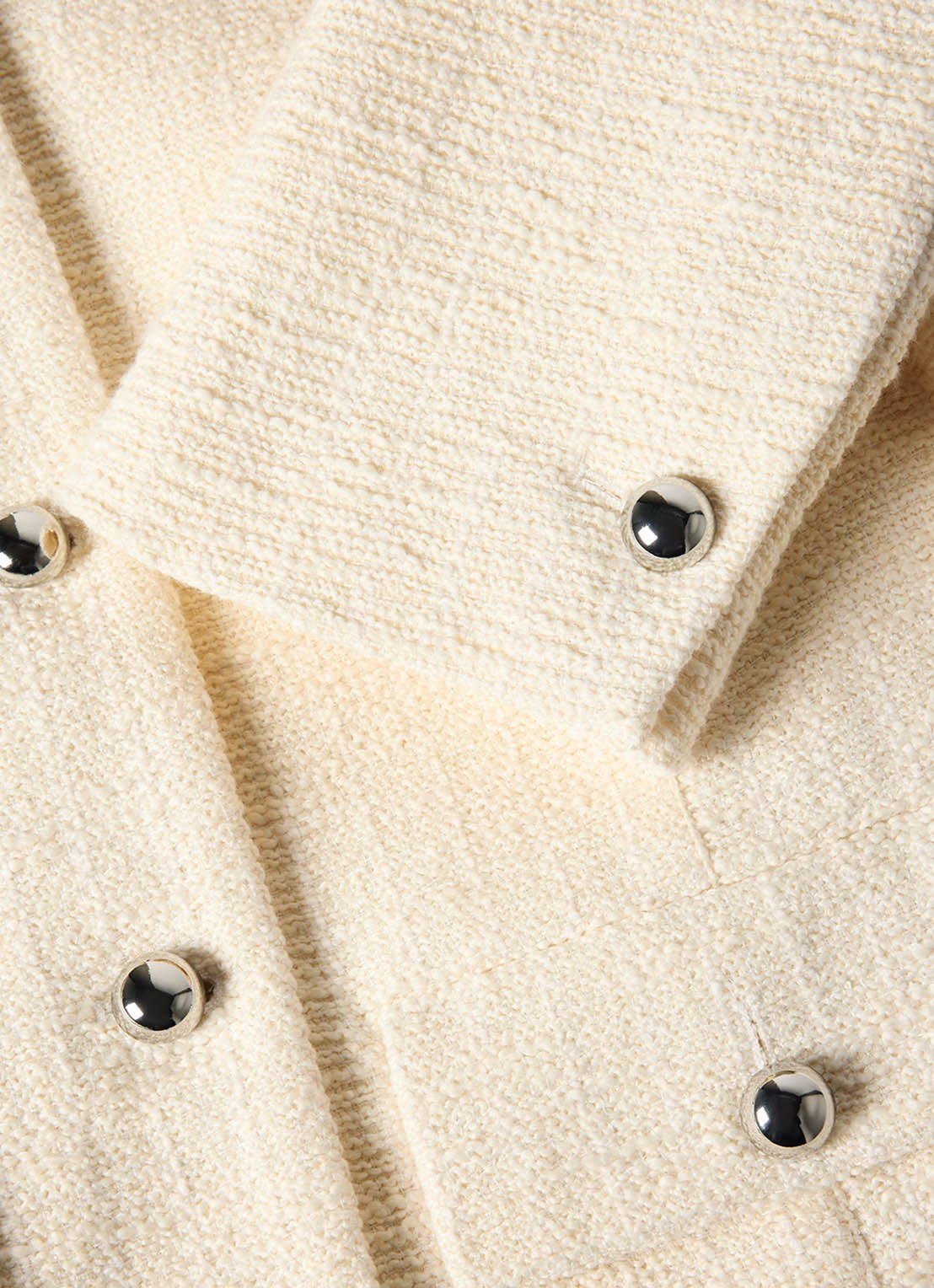 Whistles Cropped jack van blouclé  - detail 6 beige