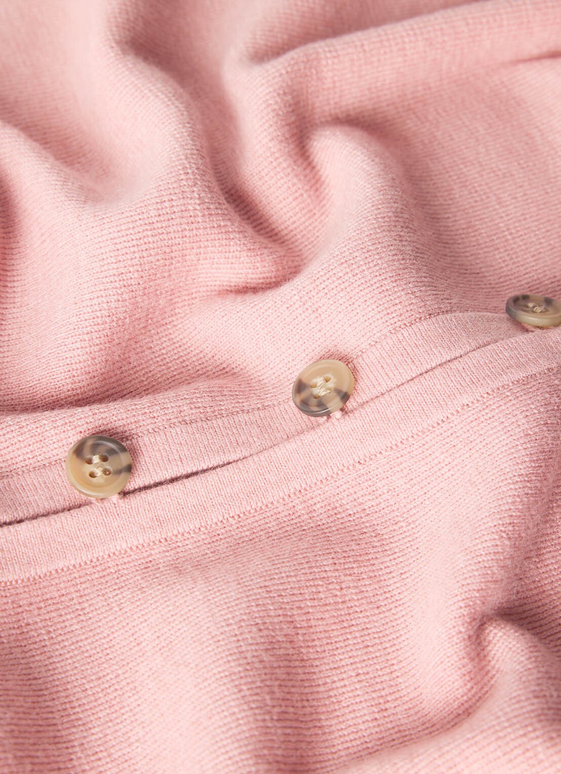 Whistles Fijngebreide top met V-hals - detail 5 roze