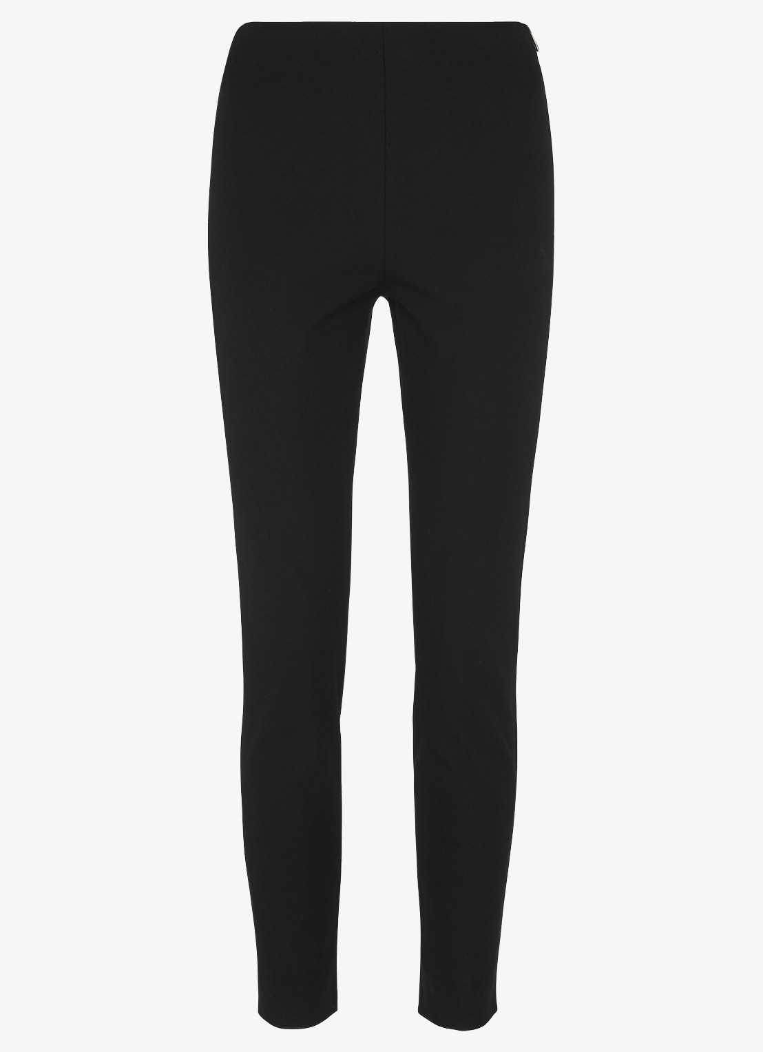 Whistles High waist skinny fit broek met stretch - voorkant 4 zwart