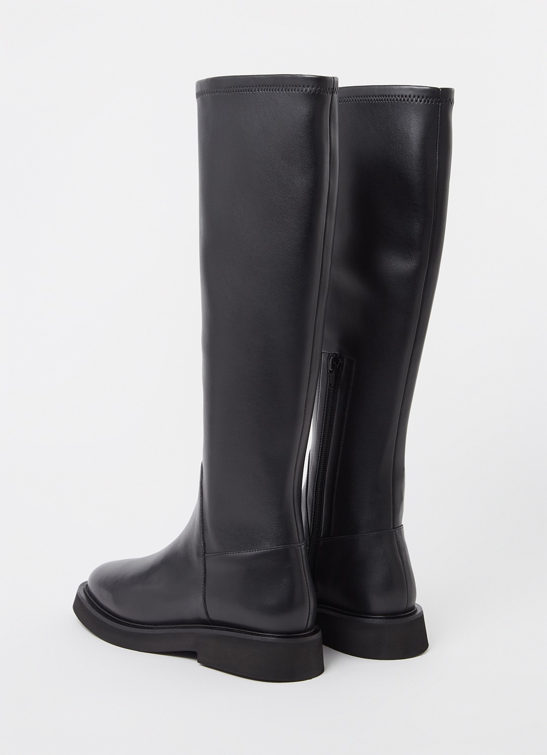 Whistles Laars van leer  - detail 7 zwart