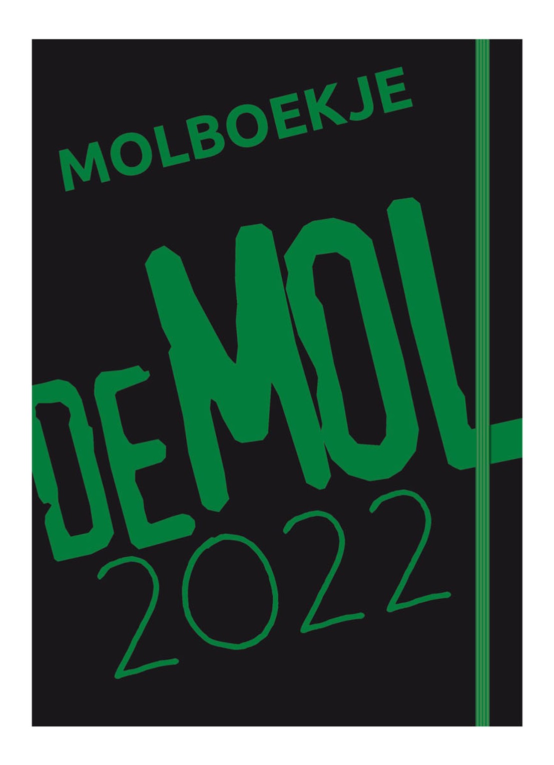 Wie Is de Mol? - Molboekje 2022 - voorkant undefined