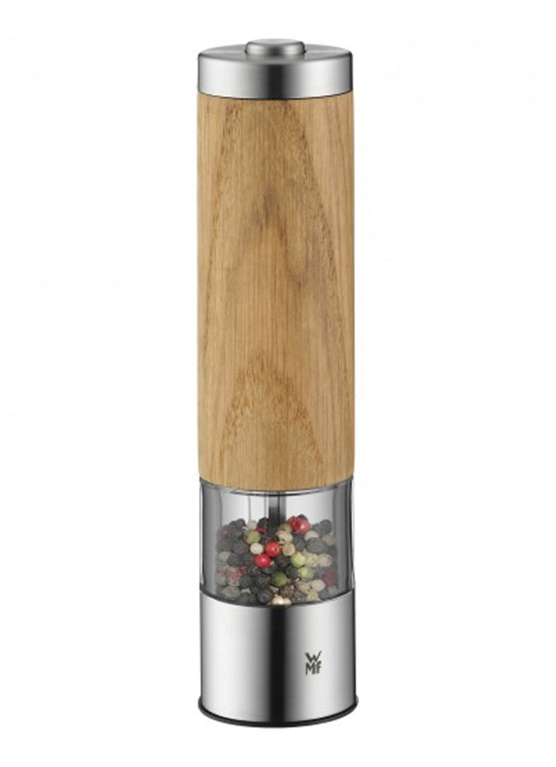 WMF Elektrische peper- of zoutmolen 22 cm - voorkant 2 bruin