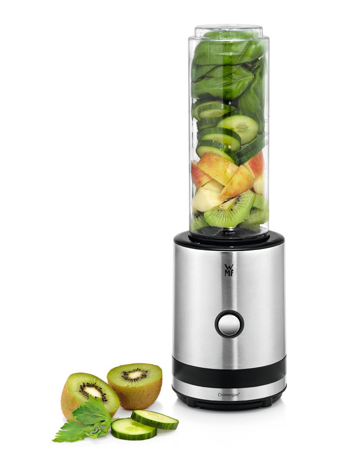 WMF KITCHENmini Smoothie To Go blender 0,6 liter - detail 3 zilver