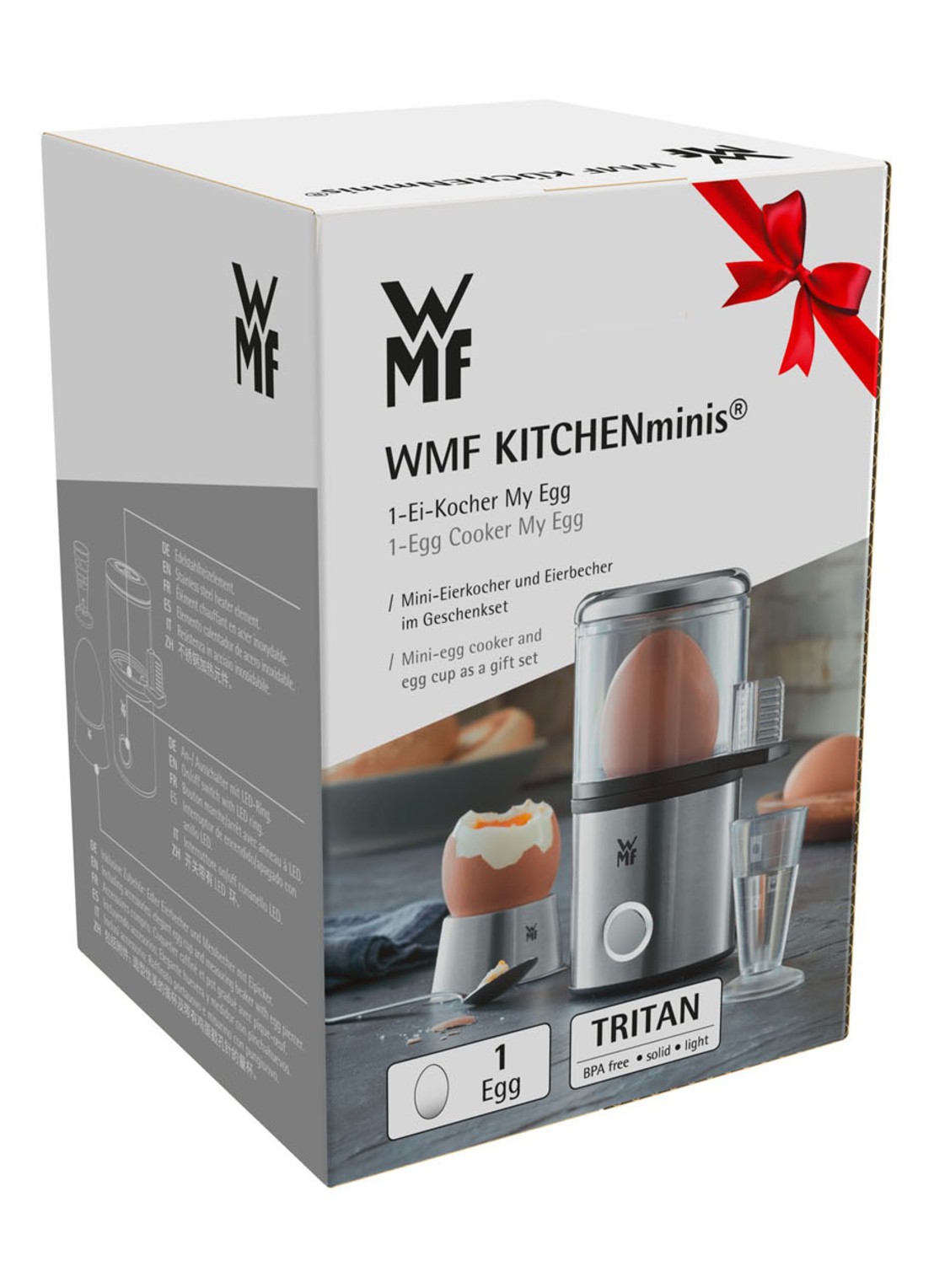 WMF KITCHENminis 1 Egg My Egg eierkoker - detail 6 zilver