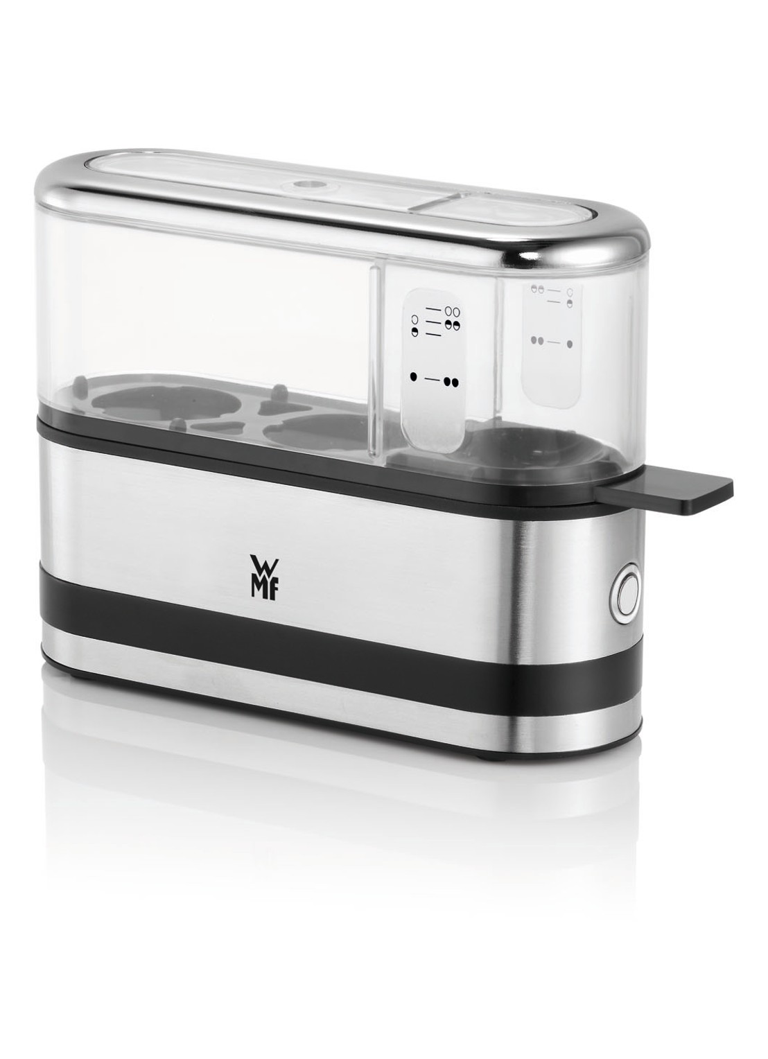 WMF KITCHENminis 2 Egg eierkoker  - voorkant 6 zilver