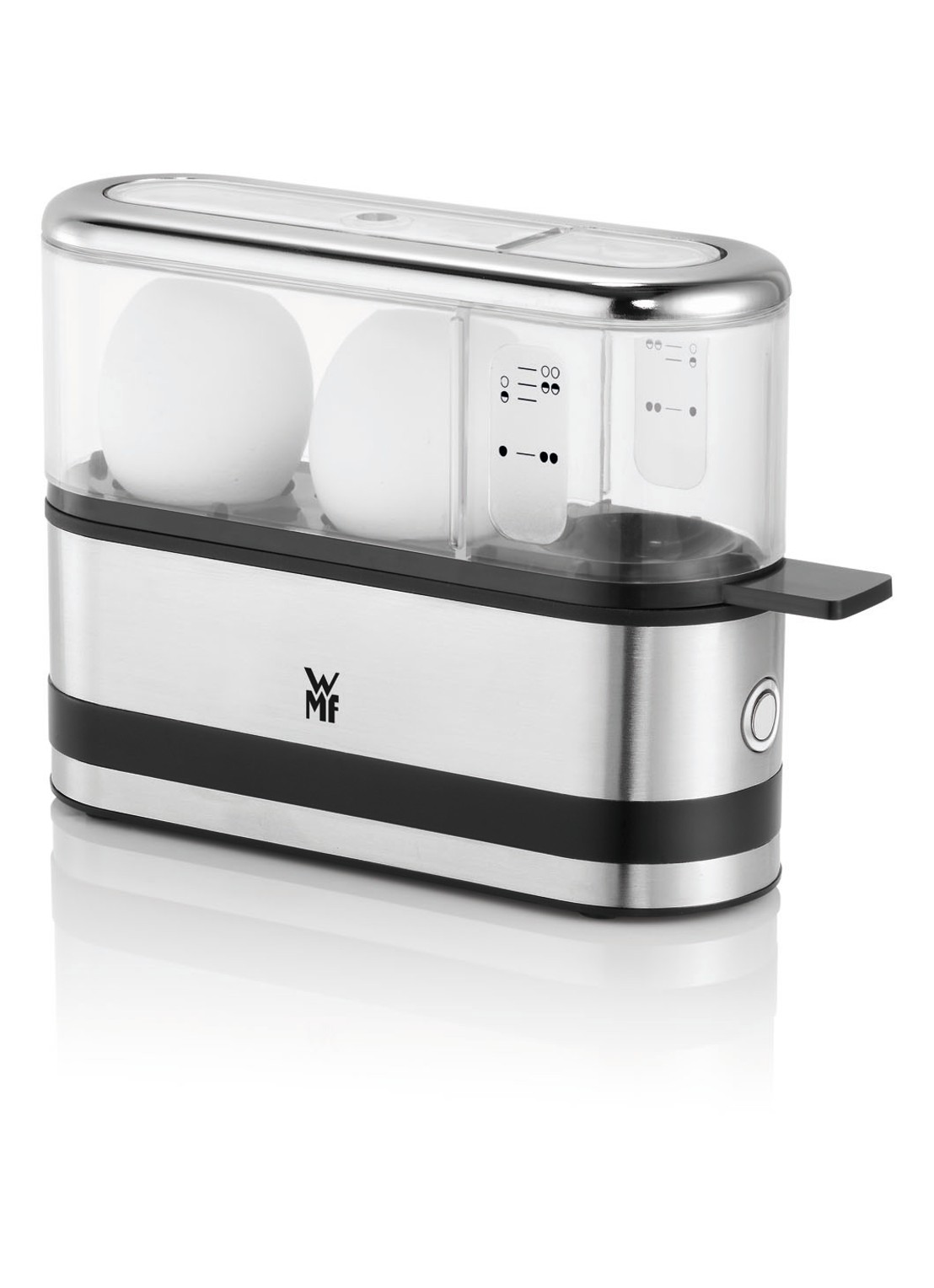WMF KITCHENminis 2 Egg eierkoker  - voorkant 7 zilver