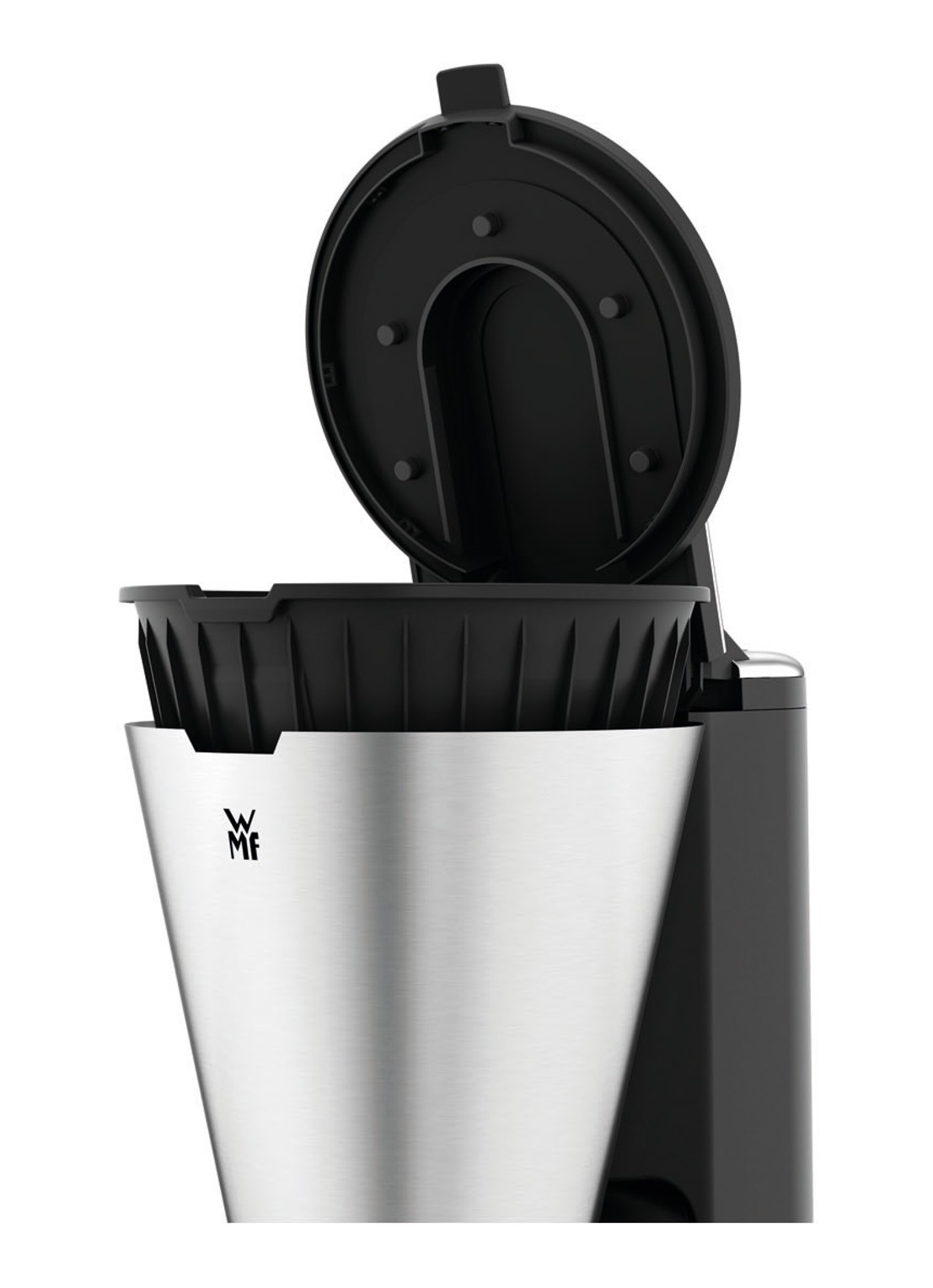 WMF KITCHENminis Aroma koffiezetapparaat met glazen kan - detail 3 zilver