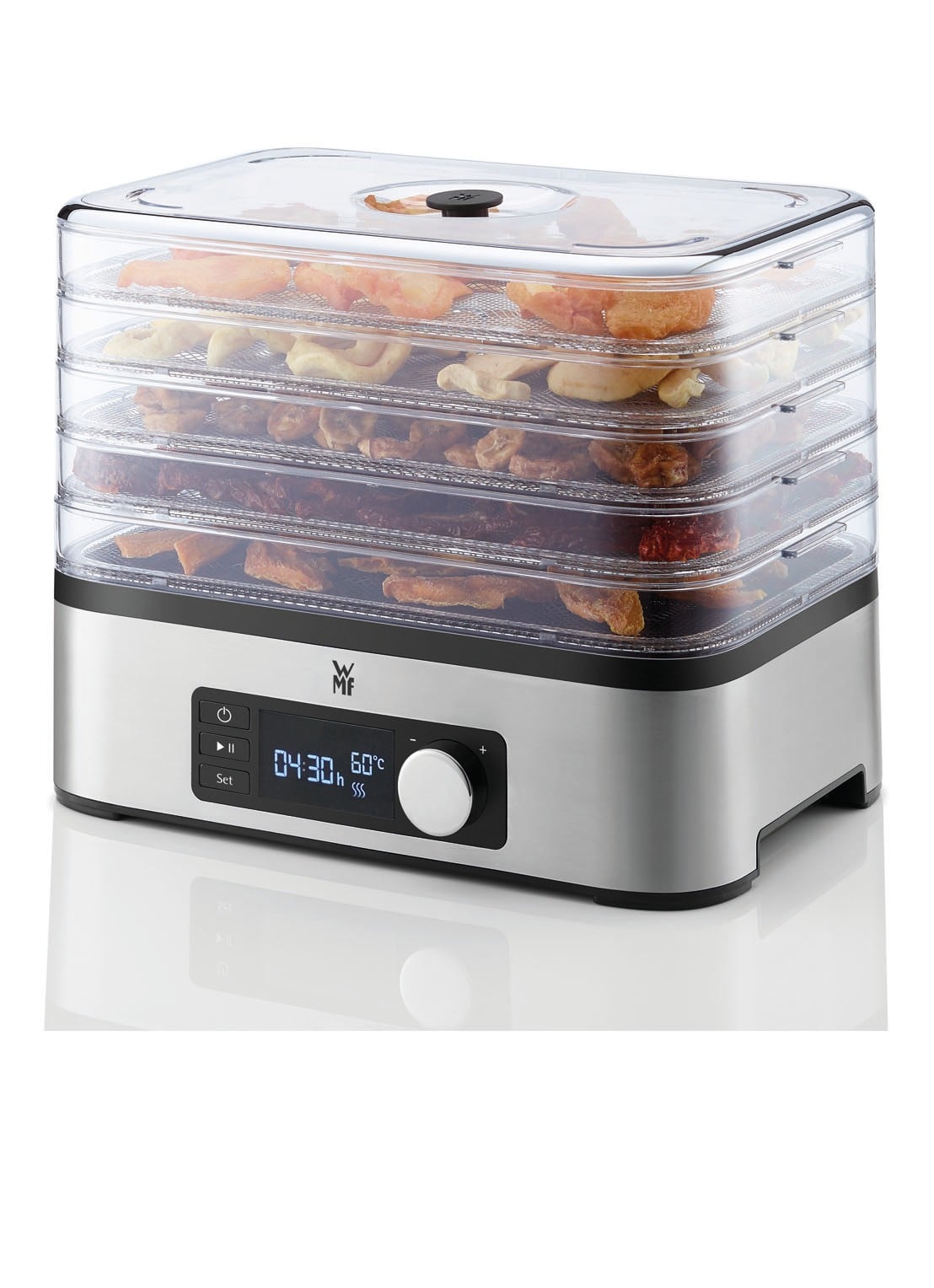 WMF KITCHENminis snack-to-go droogoven - detail 4 zilver