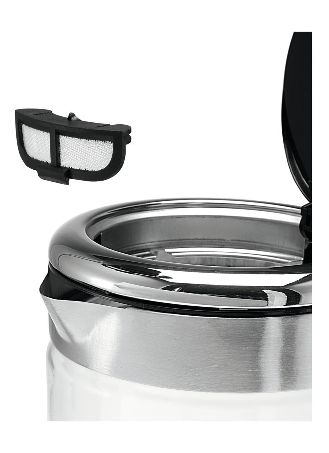 WMF KITCHENminis Vario 2-in-1 variabele waterkoker met theefilter 1 liter  - detail 5 transparant