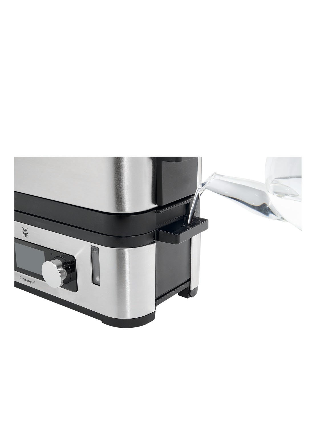 WMF KITCHENminis Vitalis E stoomkoker 415090011 - detail 3 roestvrijstaal