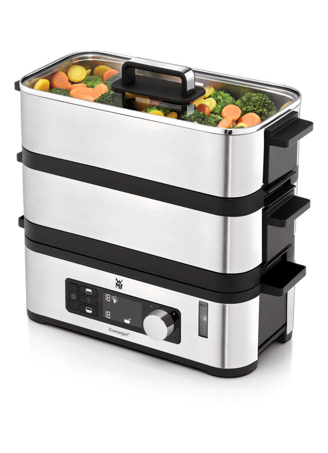 WMF KITCHENminis Vitalis E stoomkoker 415090011 - detail 6 roestvrijstaal