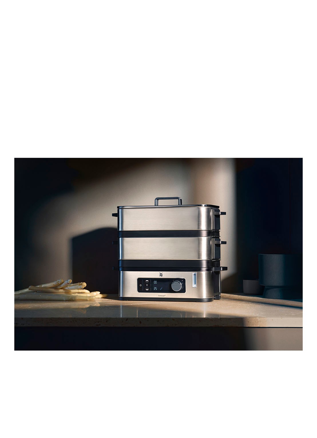 WMF KITCHENminis Vitalis E stoomkoker 415090011 - detail 7 roestvrijstaal
