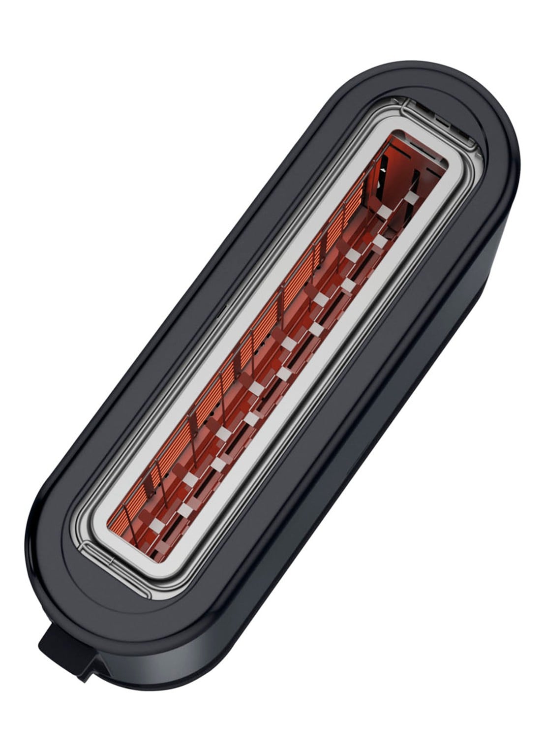 WMF KITCHENminis XXL broodrooster 1-slots - detail 2 zwart