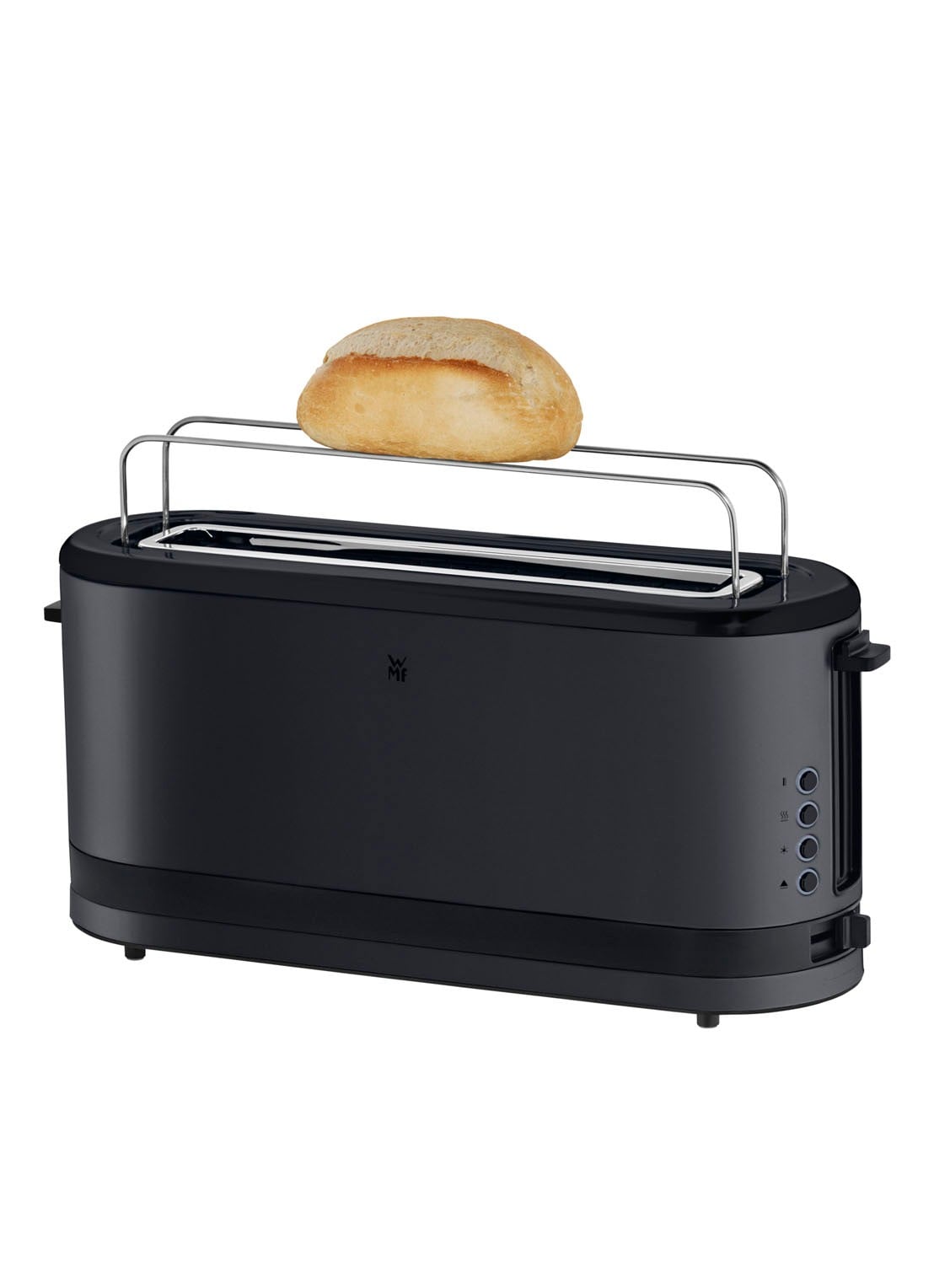WMF KITCHENminis XXL broodrooster 1-slots - detail 3 zwart