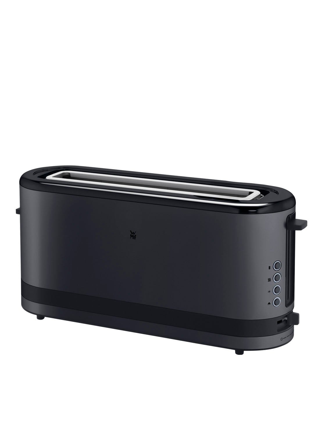 WMF KITCHENminis XXL broodrooster 1-slots - voorkant 6 zwart