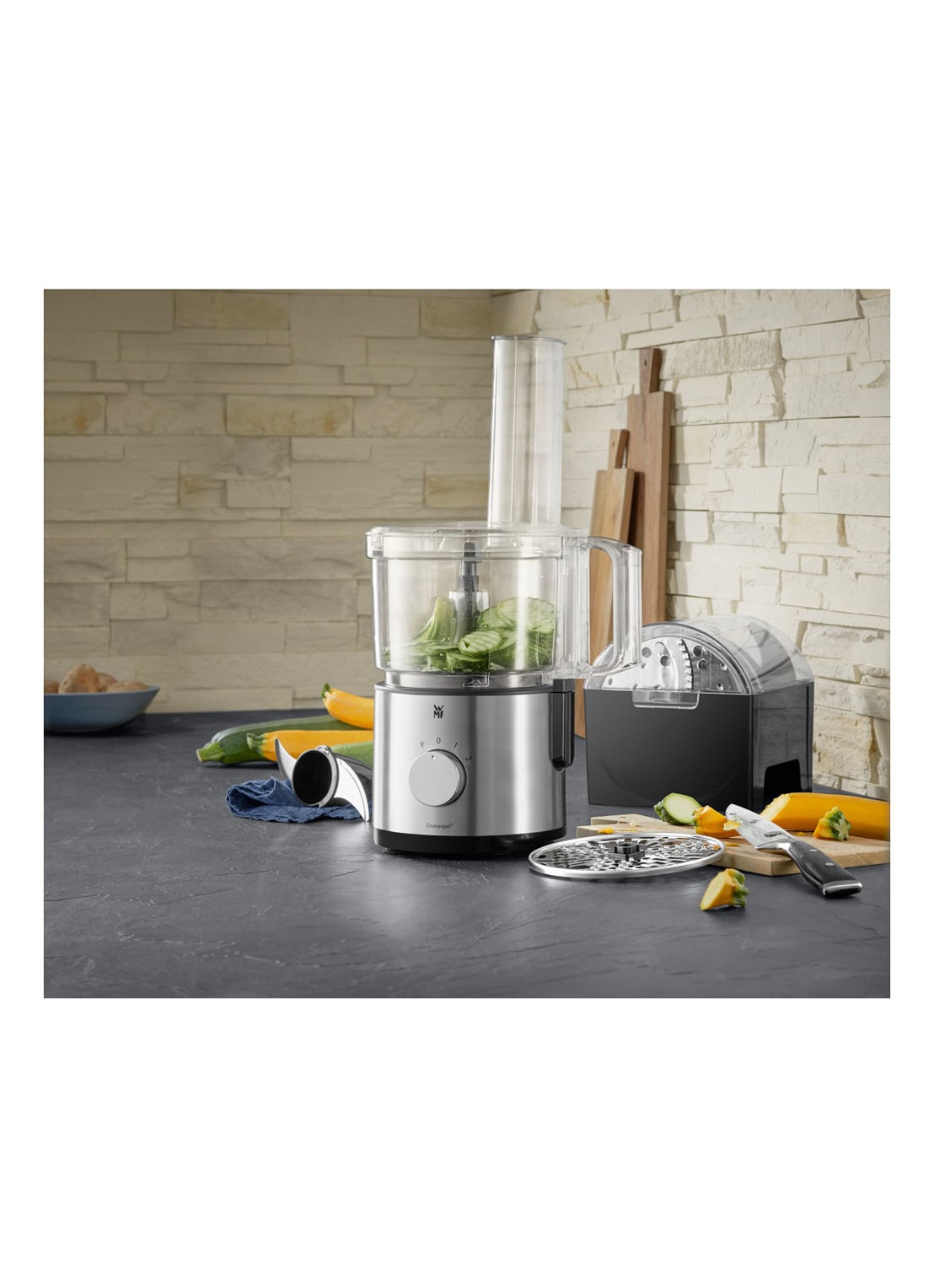 WMF Kult X hakmolen 2 liter 0416640011 - voorkant 2 zilver