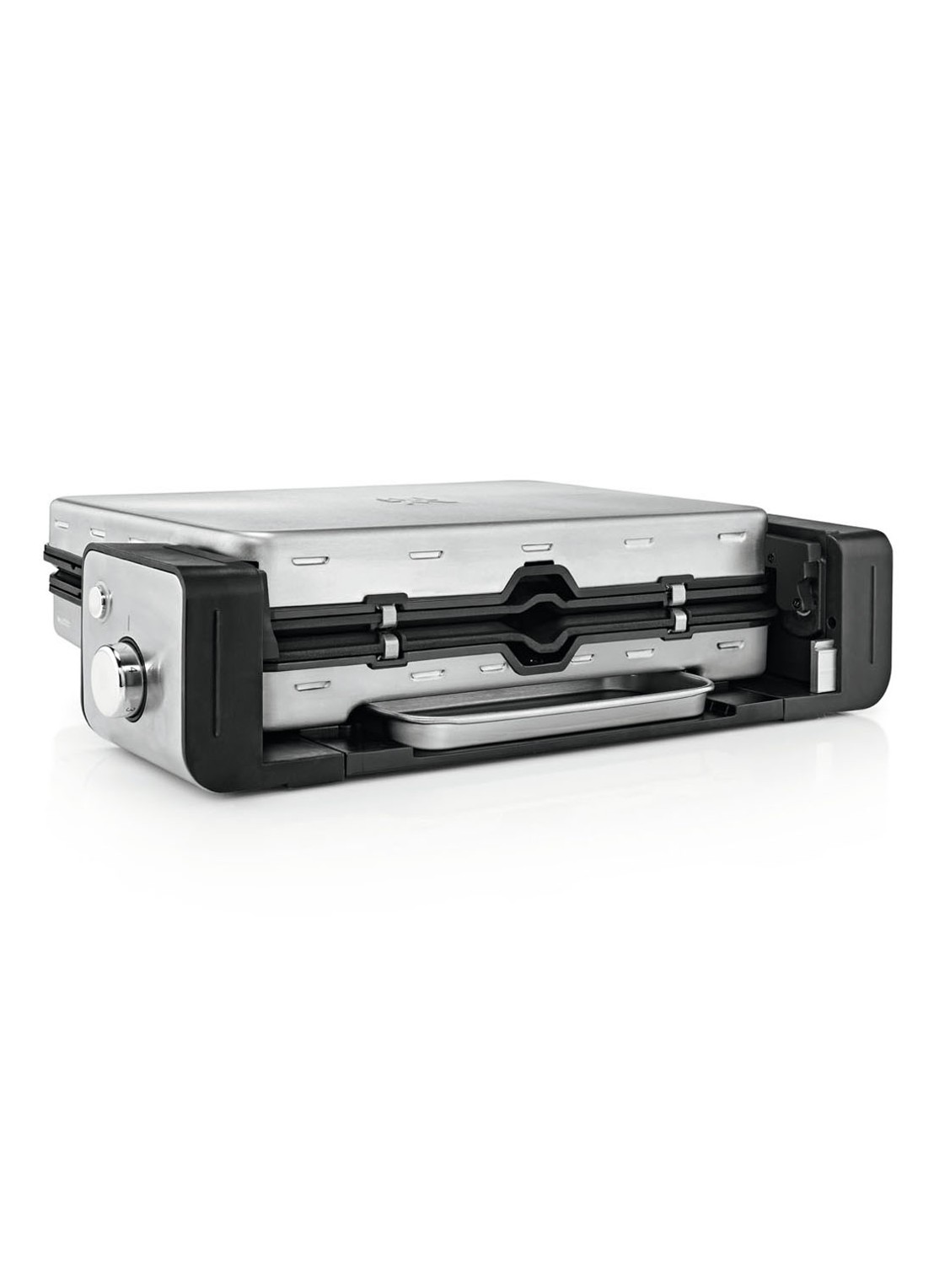 WMF LONO contactgrill + tafelgrill 2-in-1 - detail 4 zilver