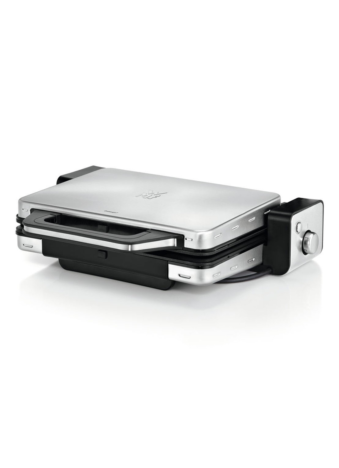 WMF LONO contactgrill + tafelgrill 2-in-1 - voorkant zilver
