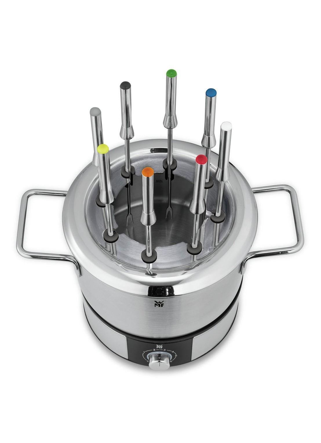 WMF Lono fondueset - detail 2 zilver