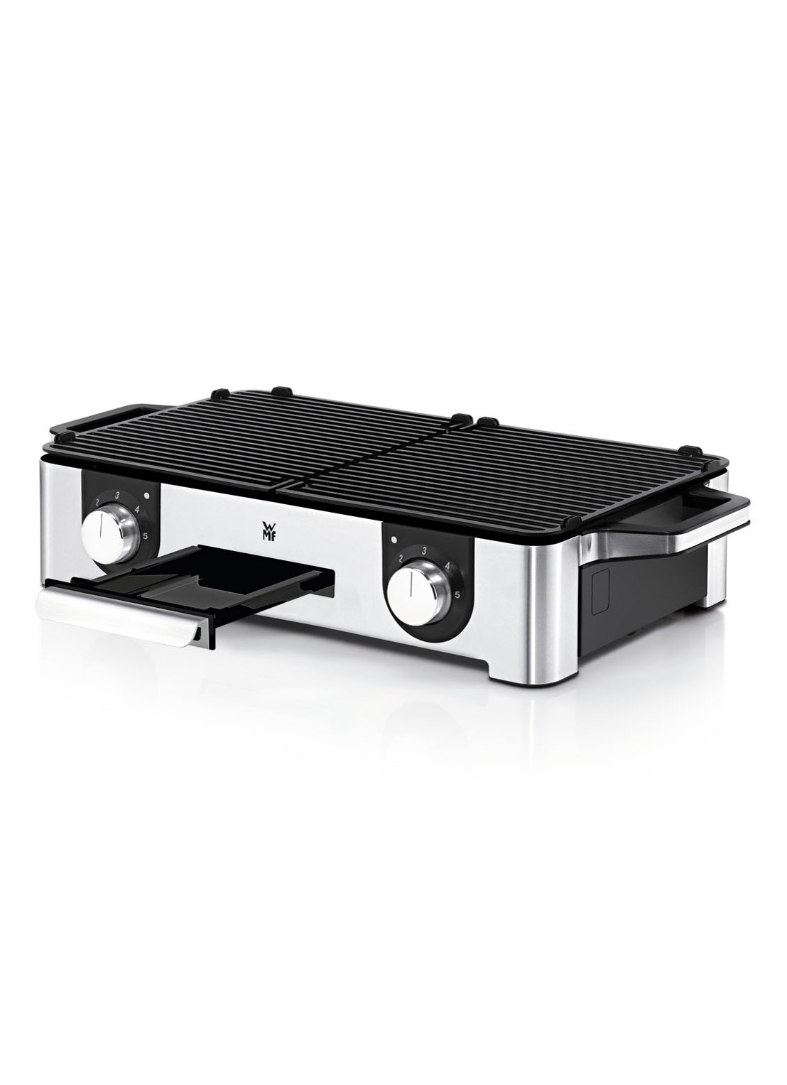 WMF Lono Mastergrill 50 cm - detail roestvrijstaal