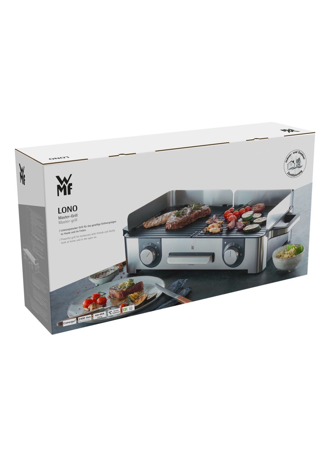 WMF Lono Mastergrill 50 cm - detail 4 roestvrijstaal