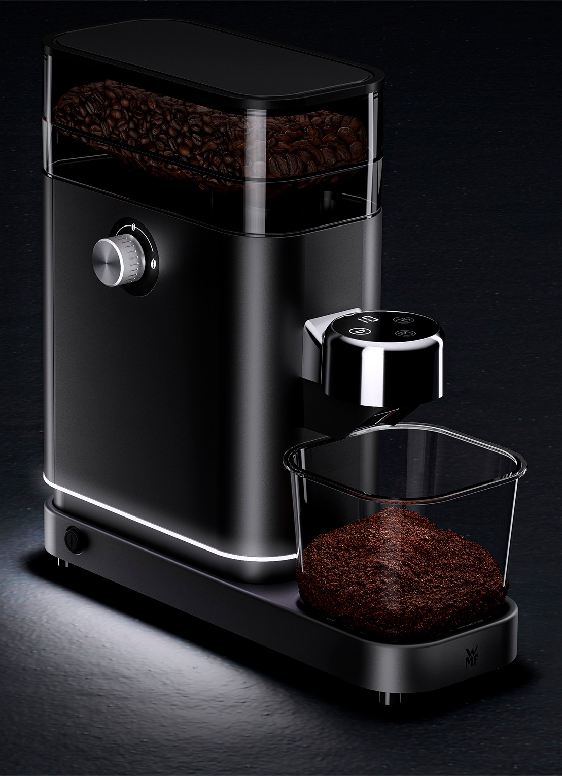 WMF Lumero koffiemolen - detail 3 zwart