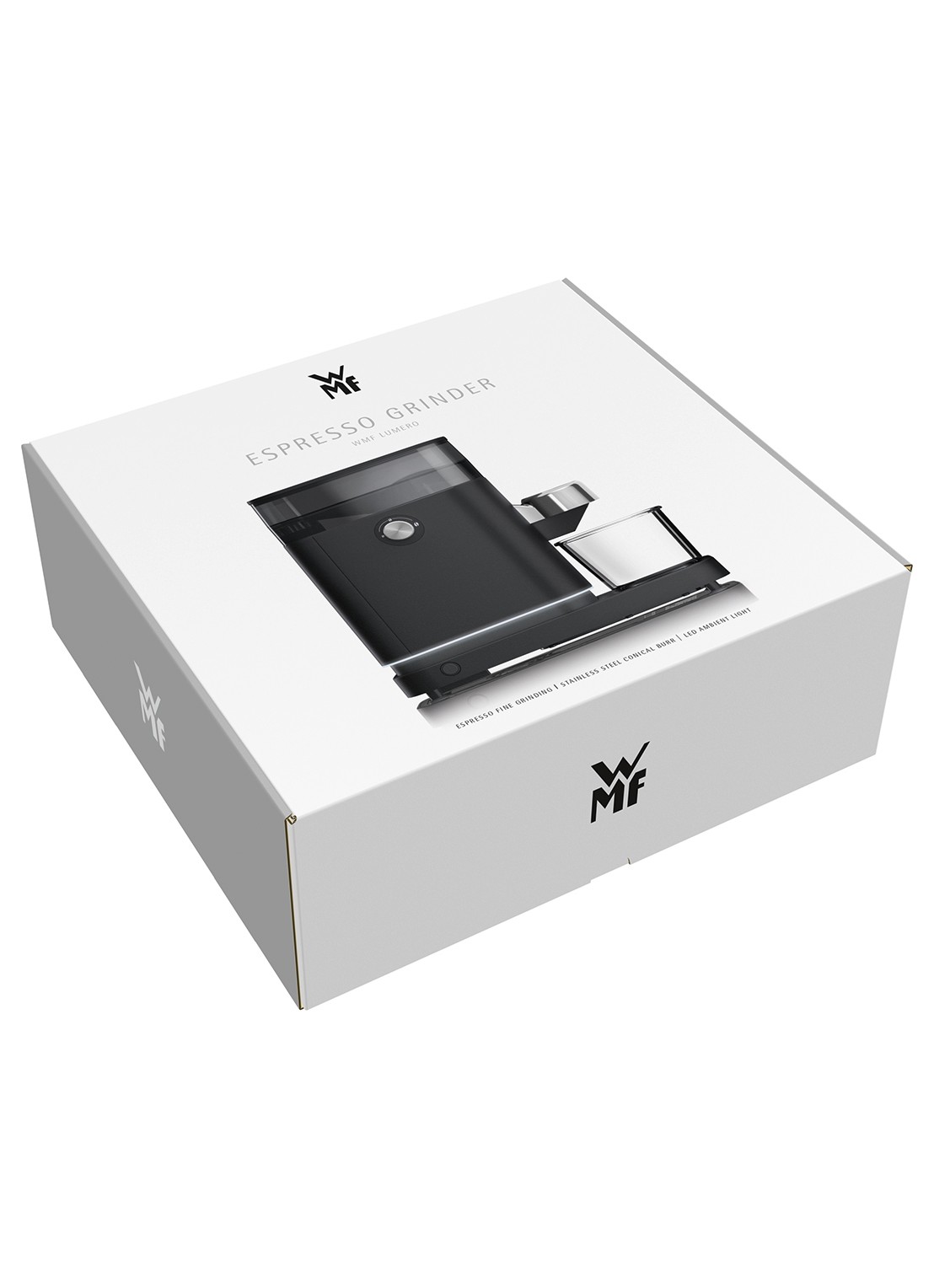 WMF Lumero koffiemolen - voorkant 2 zwart