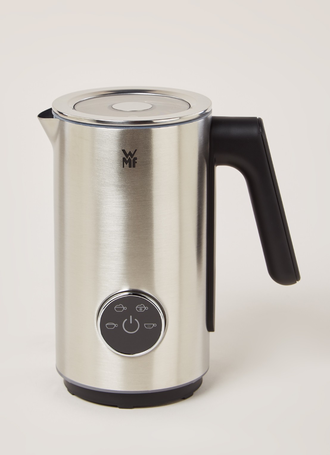 WMF Lumero melkopschuimer 250 ml - voorkant 2 zilver