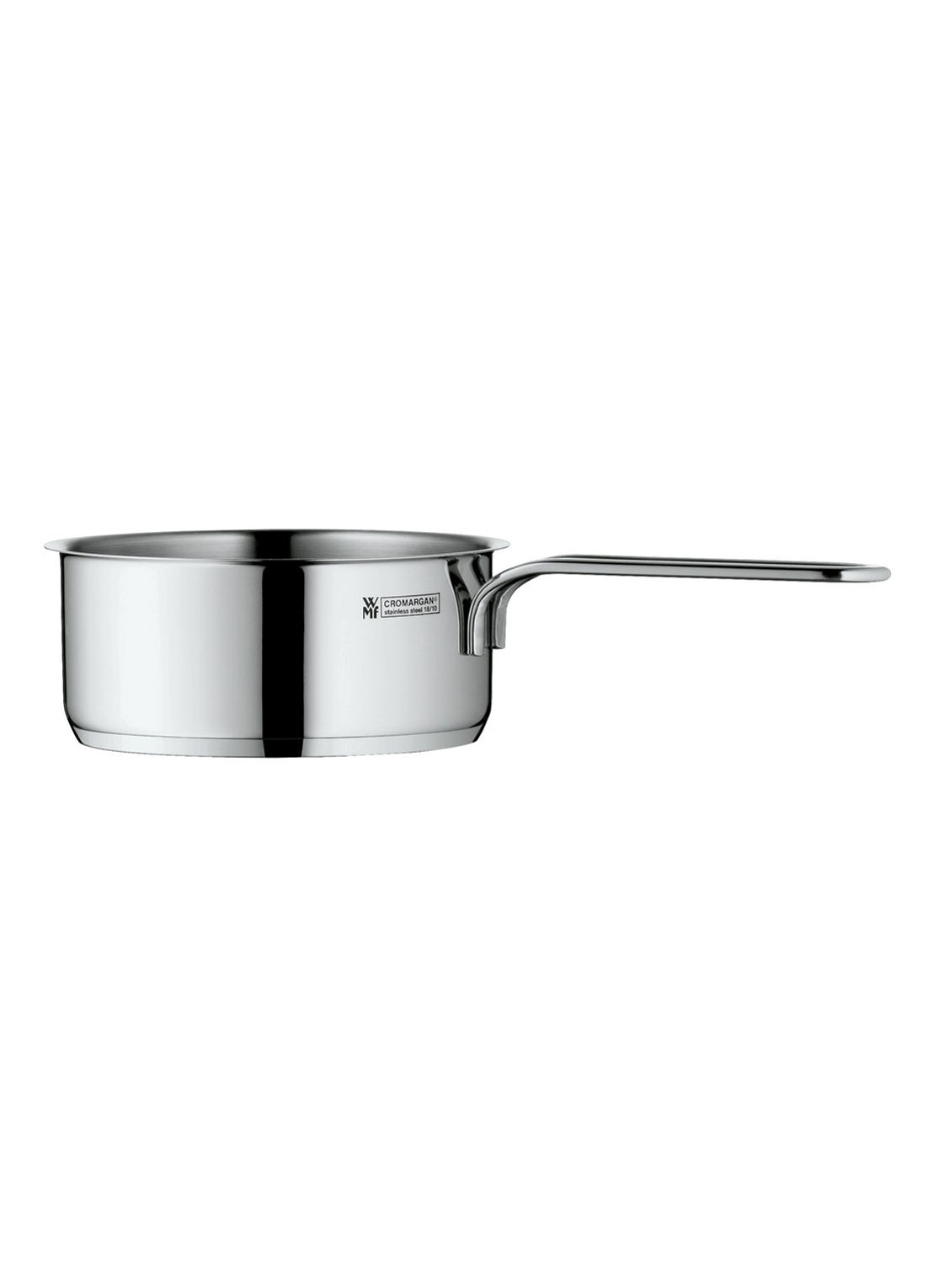 WMF Mini steelpan 14 cm  - detail zilver