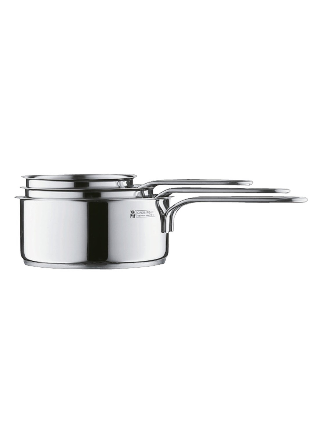 WMF Mini steelpan 14 cm  - detail 2 zilver